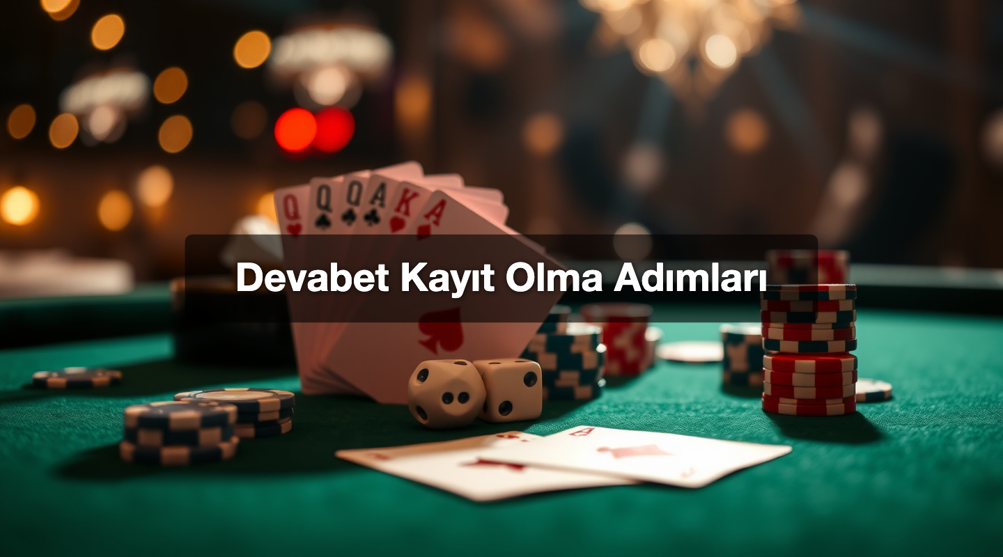 Devabet Kayıt Olma Adımları