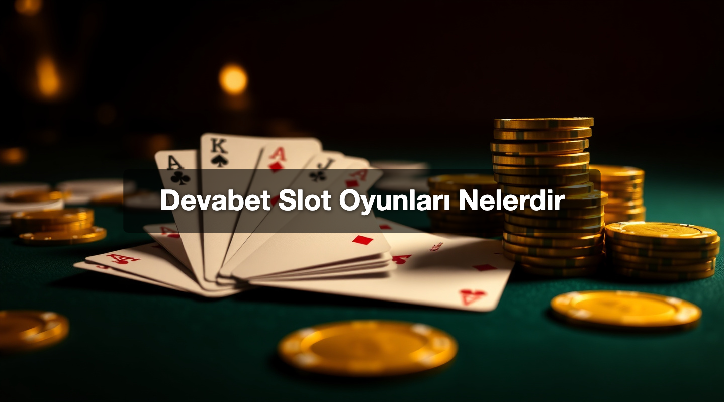 Devabet Slot Oyunları Nelerdir